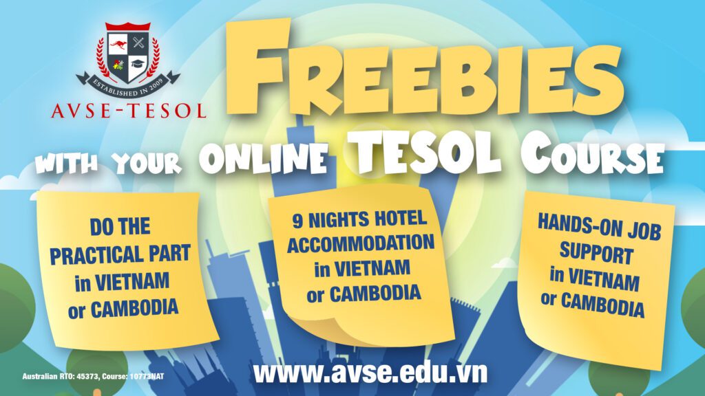 Online TESOL course AVSE-TESOL