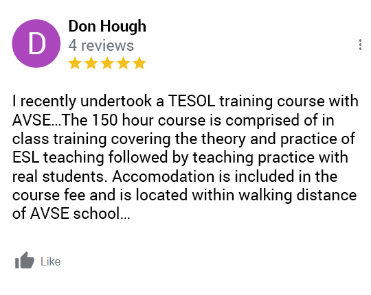 English teaching jobs in Hanoi AVSE-TESOL