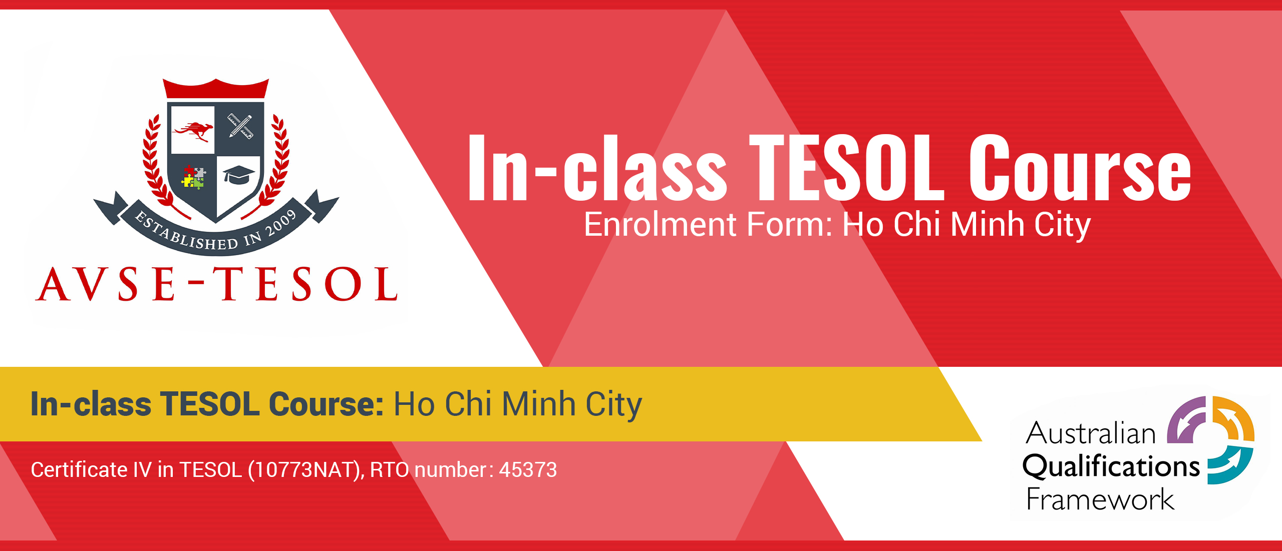 English teaching jobs in Ho Chi Minh City New AVSE-TESOL