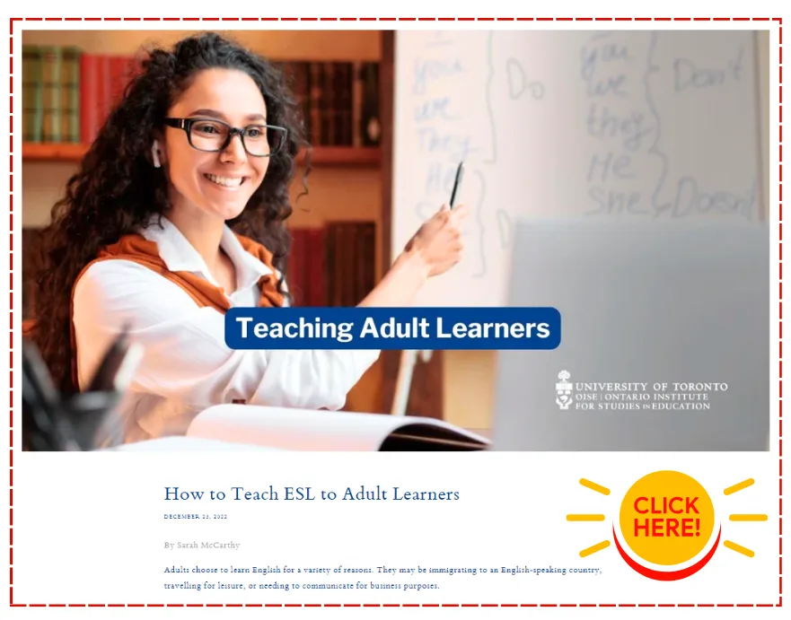 teaching esl to adults