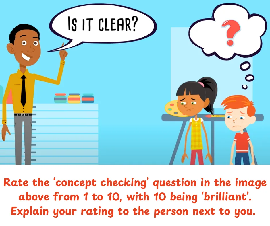 esl concept checking