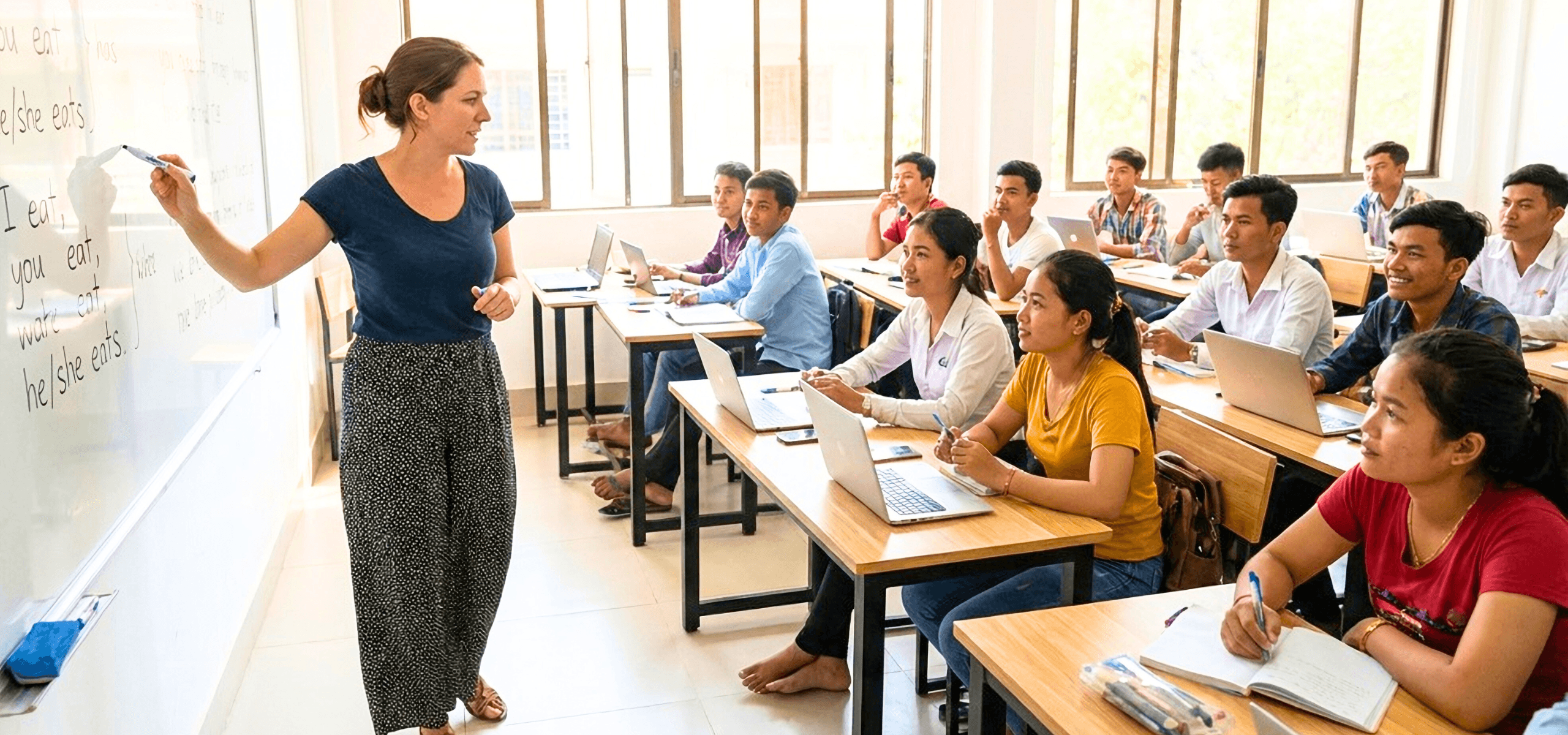 teaching english in cambodia