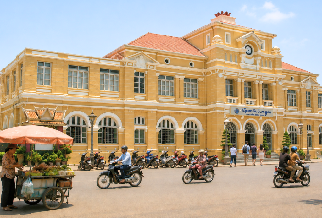 french architecture in phnom penh