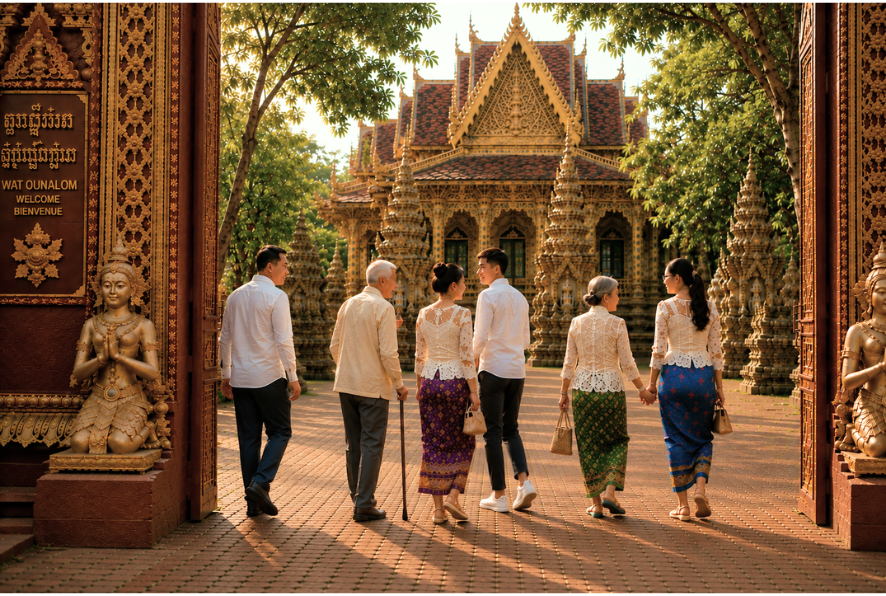 culture shock in cambodia and traditional family values
